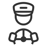 Truck Driver SVG Icon
